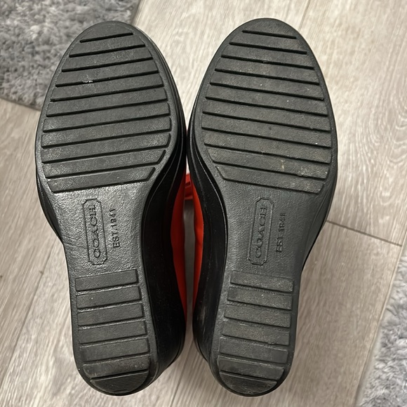 Red Coach Rain Boots - Picture 6 of 9